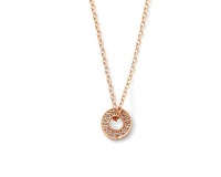 Why Jewellery Circle of Life Diamond Pendant and Chain - Rose Gold Plated Photo