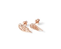 Why Jewellery Wings Diamond Stud Earrings - Rose Gold Plated Photo