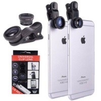 Universal 3-in-1 Cell Phone Camera Lens Kit Photo