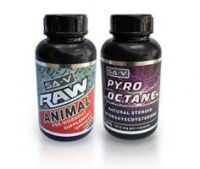 SA Vitamins Raw Animal and Pyro Octane - Gym Supplements Photo
