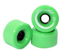Peg Groveler 83a Longboard Wheels - Green Photo