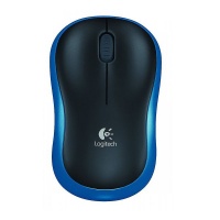 Logitech M185 Wireless Mouse - Blue Photo