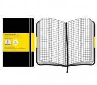 Moleskine Soft Black Extra Large Squared Notebook - 19 x 25cm Photo