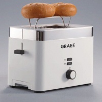 Graef - 2 Slice Toaster - White Photo