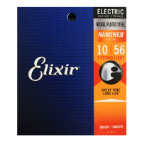 Elixir 12057 Nanoweb 7 String Light Electric Guitar Strings Photo