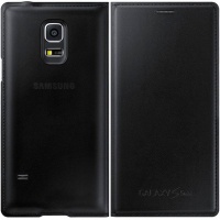 Samsung Galaxy S5 Mini Flip Cover - Black Photo