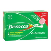 Berocca Performance Tropical Effervescent Tablets - 20's Photo