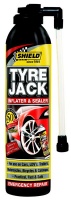Shield - Tyre Jack Inflator and Sealer 340ml Photo