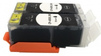 Canon Compatible 450XL PGI-450BK Black Inkjet Cartridge - Twin Pack Photo