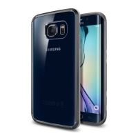 Samsung Spigen Case Ultra Hybrid for S6 Edge - Gunmetal Photo