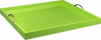 House Of York - Tray With Whalebone Handle - Green Photo