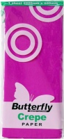 Butterfly Crepe Paper 1 Sheet - Magenta Photo