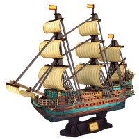 Cubic Fun The Spanish Armada - San Felipe - 248 Piece 3D Puzzle Photo