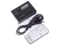 HDCabling - 3x1 HDMI Switch with Built-in Equalizer & IR Remote Control Photo