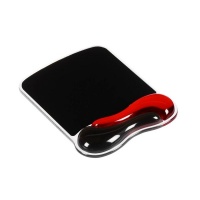 Kensington Optimise IT - Duo Gel Mouse Pad - Black/Red Photo