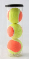 Rox Junior Tennis Balls - Orange - 3 Piece Tube Photo