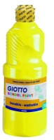 Giotto School Paint 500ml - Primary Yellow Photo