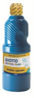 Giotto School Paint 500ml - Cyan Photo