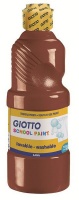 Giotto School Paint 500ml - Brown Photo