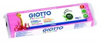 Giotto Patplume Modelling Clay Block 350g - Pink Photo