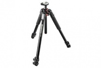 Manfrotto 055 Aluminum 3-Section Tripod Black Photo