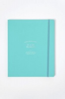 Ogami Professional Collection Blue - Mini 128 Pages Unruled Hardcover Notebook Photo