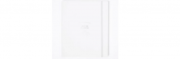 Ogami Professional Collection White - Mini 128 Pages Ruled Hardcover Notebook Photo