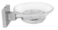 Wildberry - Stainless Steel and Zinc Soap Dish Holder Photo