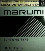 Marumi 77mm ND2-ND400 Filter Photo