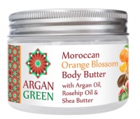 Argan Green Moroccan Orange Blossom Body Butter 250g Photo