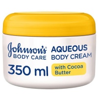 JOHNSON'S Aqueous Body Cream Body Care 24 HOUR Moisture Cocoa Butter & Vit E 350ml Photo