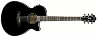 Ibanez AEG10II-BK AEG Series Acoustic Electric Guitar Black Photo