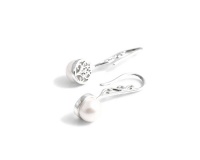 Why Jewellery Pearl Hook Earrings - Silver Photo