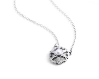 Why Jewellery Pearl Pendant And Chain - Silver Photo