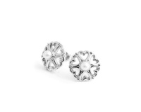 Why Jewellery Pearl Studs - Silver Photo