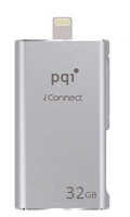 PQI 32GB iConnect Flash Drive - Silver PQI 32GB iConnect Flash Drive - Silver Photo