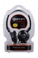 Amplify Symphony Headphones with Mic - Black Photo