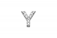 Shiroko 925 Sterling Silver jewellery - Floating Charms - Letter Y Photo