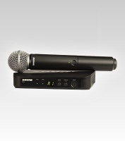 Shure BLX Wireless Handheld Microphone System - BLX24E/SM58-Q25 Photo