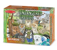 Melissa & Doug Endangered Species Floor Puzzle - 48 pieces Photo