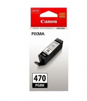 Canon PGI-470PGBK Black Single Ink Cartridge Photo