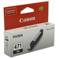 Canon CLI-471BK Black Single Ink Cartridge Photo