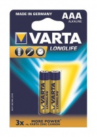 Varta AAA Longlife Batteries - 2 Pack Photo