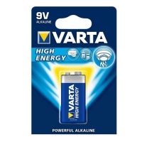 Varta - High Energy 9V. Batteries - Bli 1 Photo