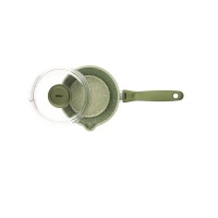 Risoli - 16cm Dr Green Sauce Pot With Glass Lid Photo
