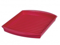 Progressive Kitchenware - Large Microwave Griller - Red Photo