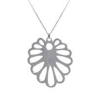 Aloe Flower Necklace - Sterling Silver Photo