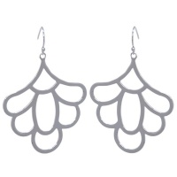 Freesia Flower Earrings - Sterling Silver Photo
