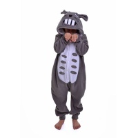 aFREAKa Kids Totoro Inspired Onesie in Grey & White Photo