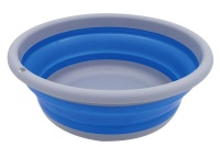 Leisure-Quip - Round Foldaway Washing Up Bowl - Blue Photo